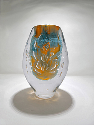 Heart on Fire Graalriel Vase